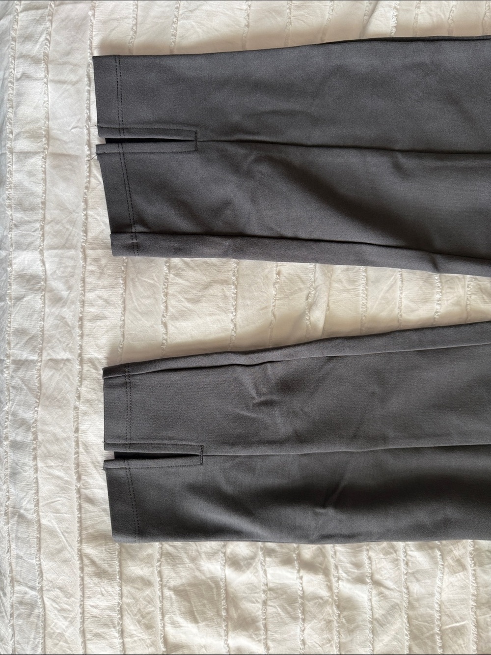 STYLUS Charcoal Slim Cropped Ankle Pants - Picture 5 of 5